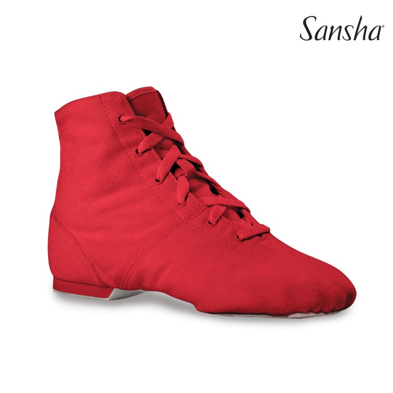 Sansha Soho Lace-Up Jazz Shoe JB3C