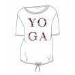 tee-shirt yoga TEMPS DANSE AGATHE YOGA