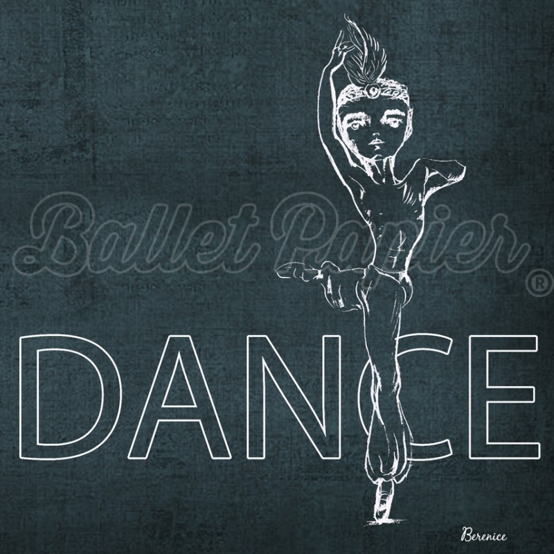 cartes de voeux BALLET PAPIER Dance Mood